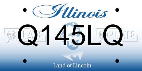 Q145LQ Illinois License Plate