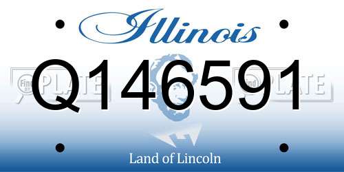 Q146591 Illinois License Plate