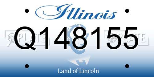 Q148155 Illinois License Plate