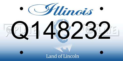 Q148232 Illinois License Plate