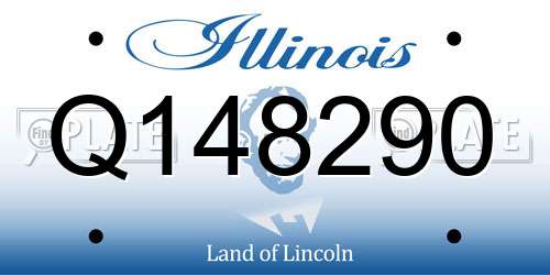 Q148290 Illinois License Plate