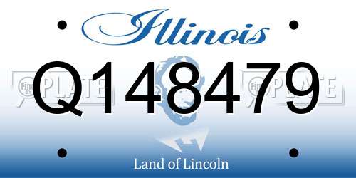 Q148479 Illinois License Plate