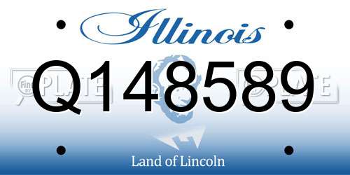 Q148589 Illinois License Plate