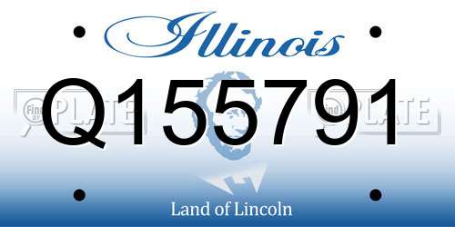 Q155791 Illinois License Plate