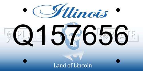 Q157656 Illinois License Plate