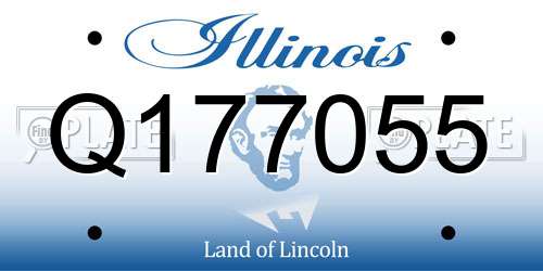 Q177055 Illinois License Plate