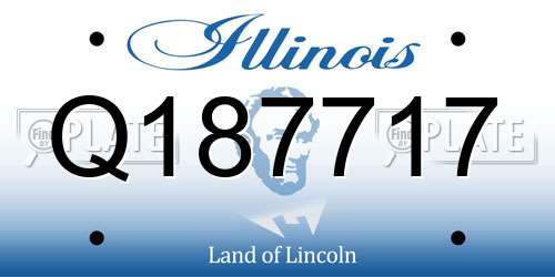 Q187717 Illinois License Plate