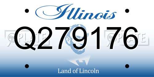 Q279176 Illinois License Plate