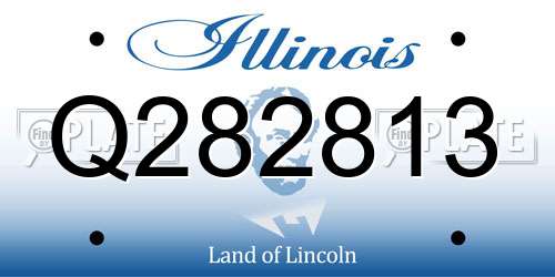 Q282813 Illinois License Plate