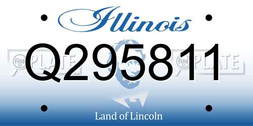 Q295811 Illinois License Plate