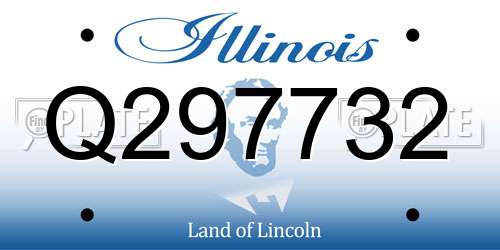 Q297732 Illinois License Plate