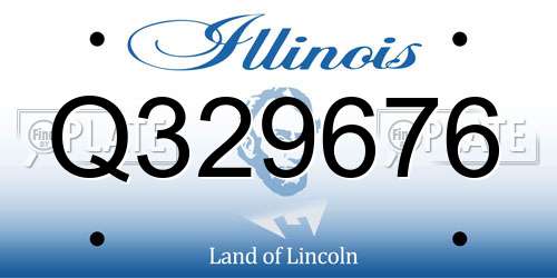 Q329676 Illinois License Plate