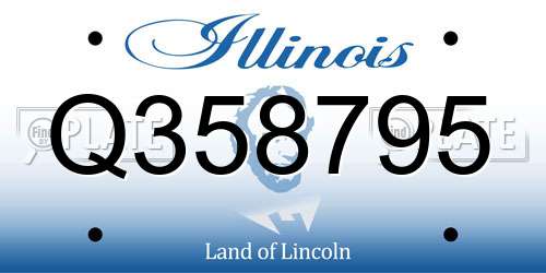 Q358795 Illinois License Plate