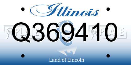 Q369410 Illinois License Plate