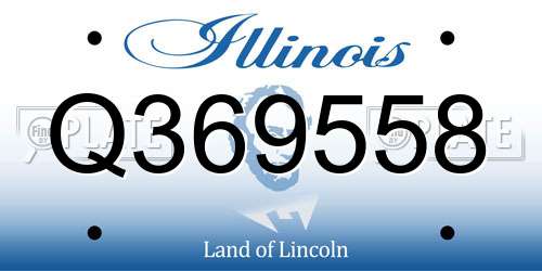 Q369558 Illinois License Plate