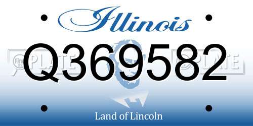 Q369582 Illinois License Plate