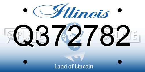 Q372782 Illinois License Plate