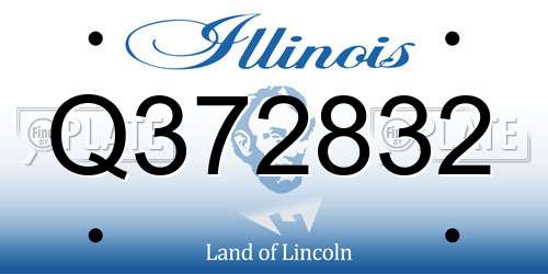 Q372832 Illinois License Plate
