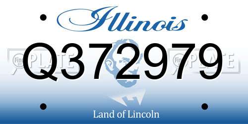 Q372979 Illinois License Plate