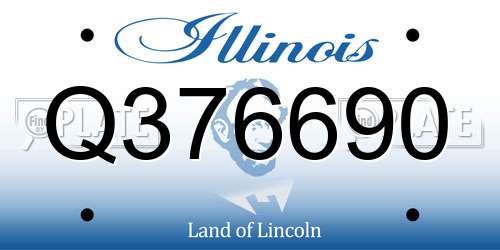 Q376690 Illinois License Plate