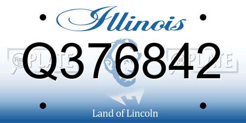 Q376842 Illinois License Plate