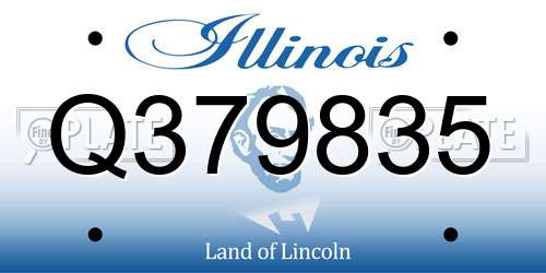 Q379835 Illinois License Plate