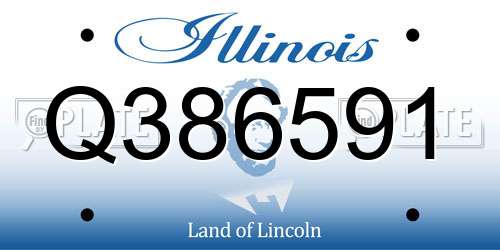 Q386591 Illinois License Plate