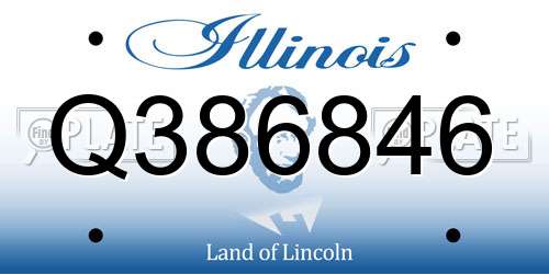 Q386846 Illinois License Plate