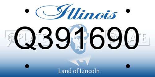 Q391690 Illinois License Plate