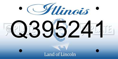 Q395241 Illinois License Plate