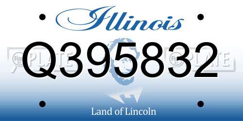 Q395832 Illinois License Plate