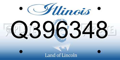 Q396348 Illinois License Plate