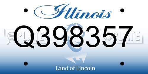 Q398357 Illinois License Plate