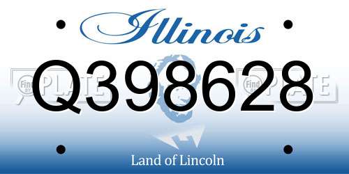 Q398628 Illinois License Plate