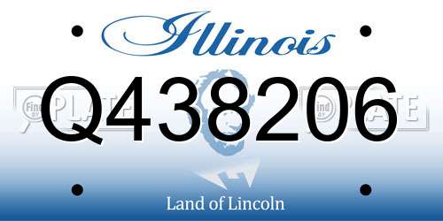 Q438206 Illinois License Plate
