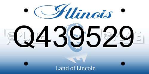 Q439529 Illinois License Plate
