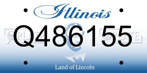 Q486155 Illinois License Plate