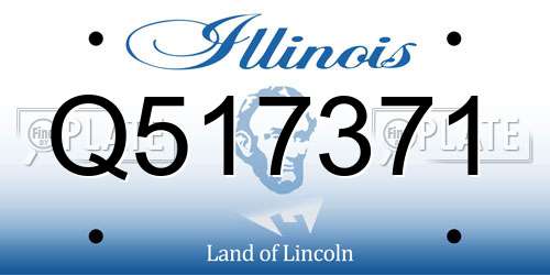 Q517371 Illinois License Plate