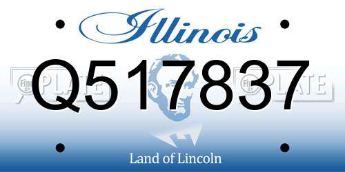 Q517837 Illinois License Plate