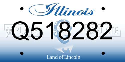 Q518282 Illinois License Plate