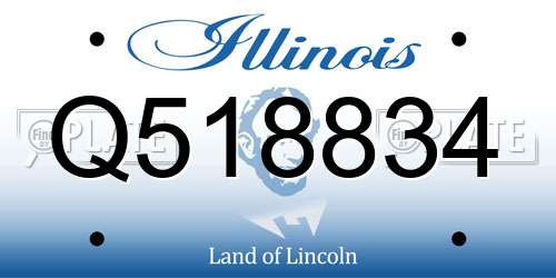 Q518834 Illinois License Plate