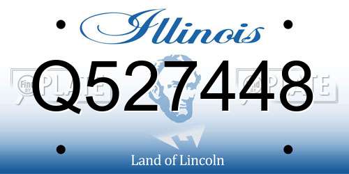Q527448 Illinois License Plate