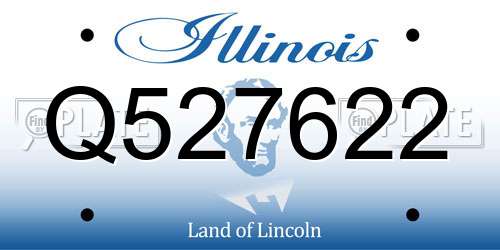 Q527622 Illinois License Plate