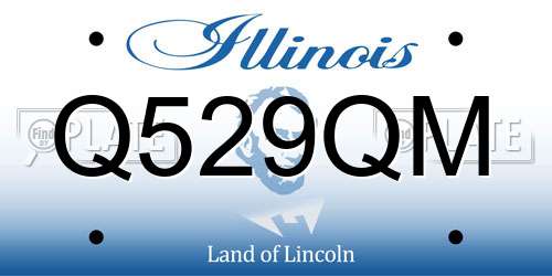 Q529QM Illinois License Plate