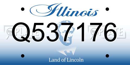 Q537176 Illinois License Plate