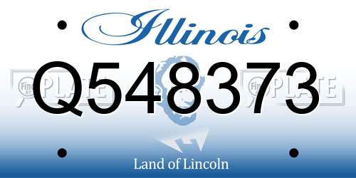 Q548373 Illinois License Plate