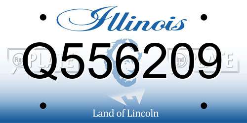 Q556209 Illinois License Plate