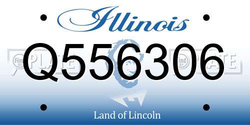 Q556306 Illinois License Plate