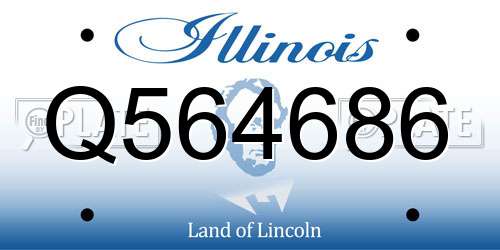 Q564686 Illinois License Plate
