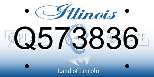 Q573836 Illinois License Plate